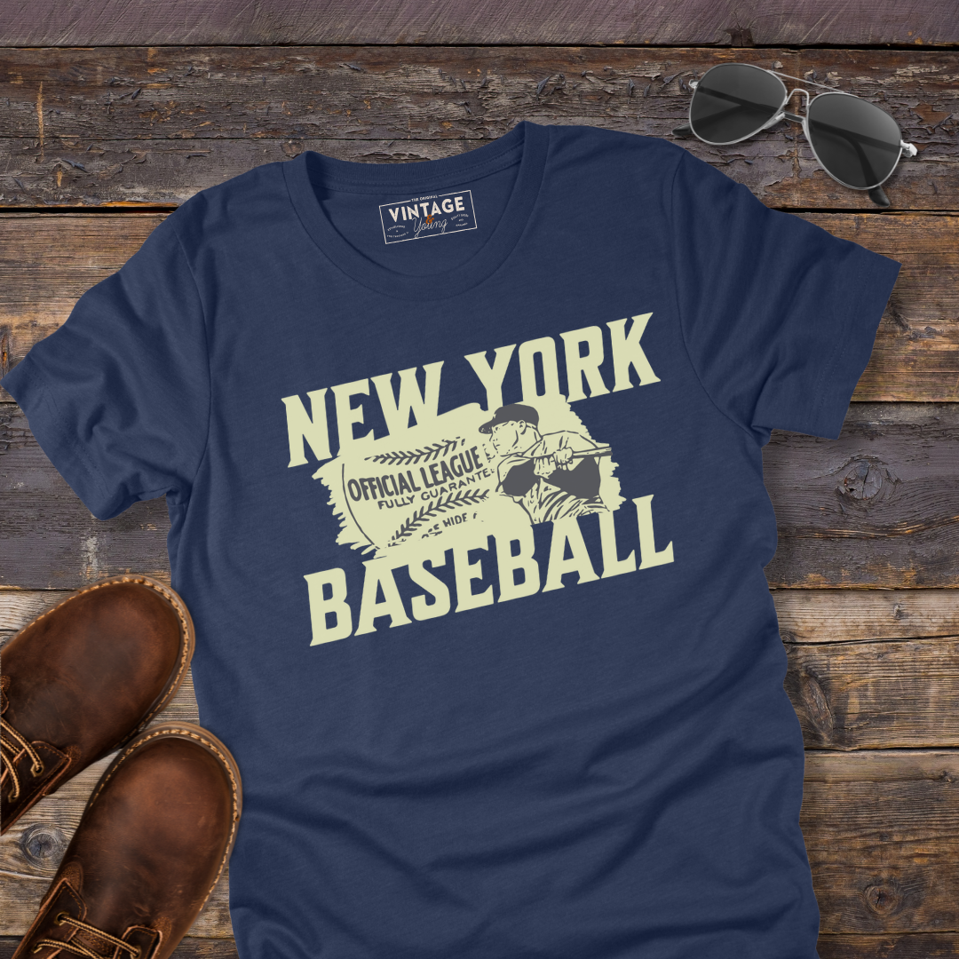 New York Retro Baseball Tee