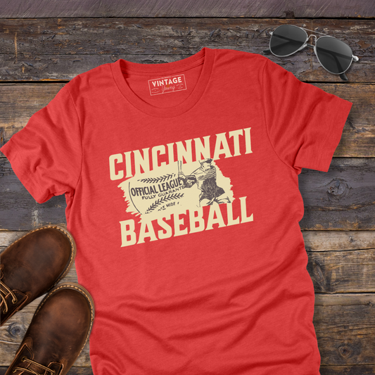 Cincinnati Retro Baseball Tee