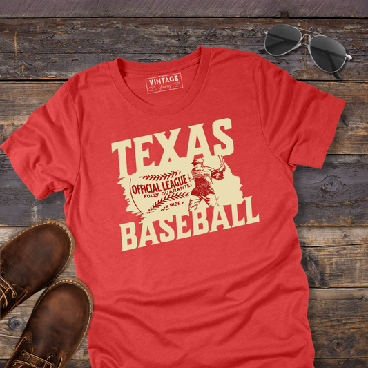 Texas Baseball Retro Tee