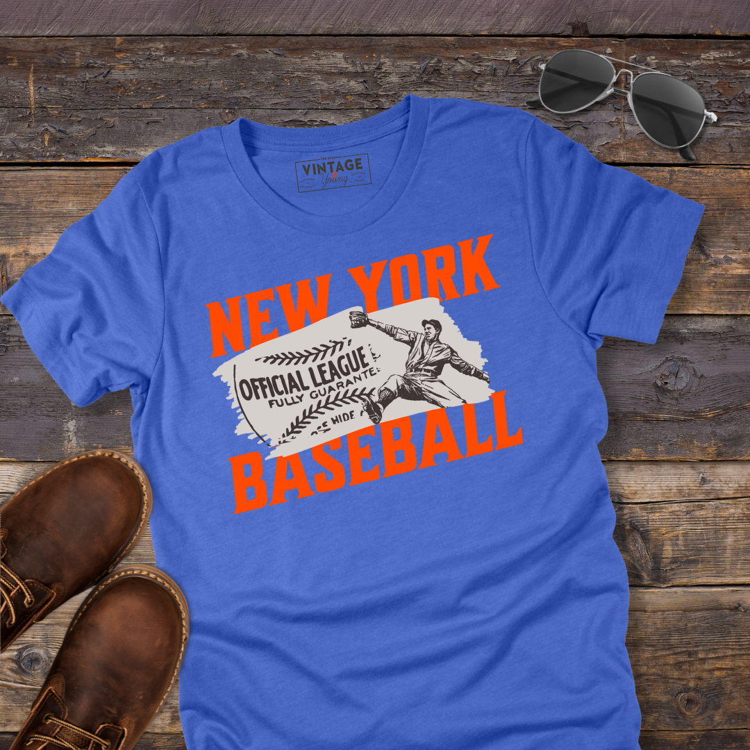 New York Retro Baseball Tee