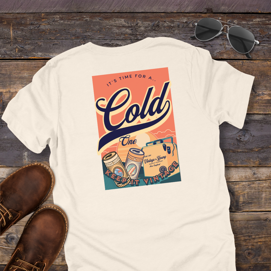 Time For A Cold One Tee