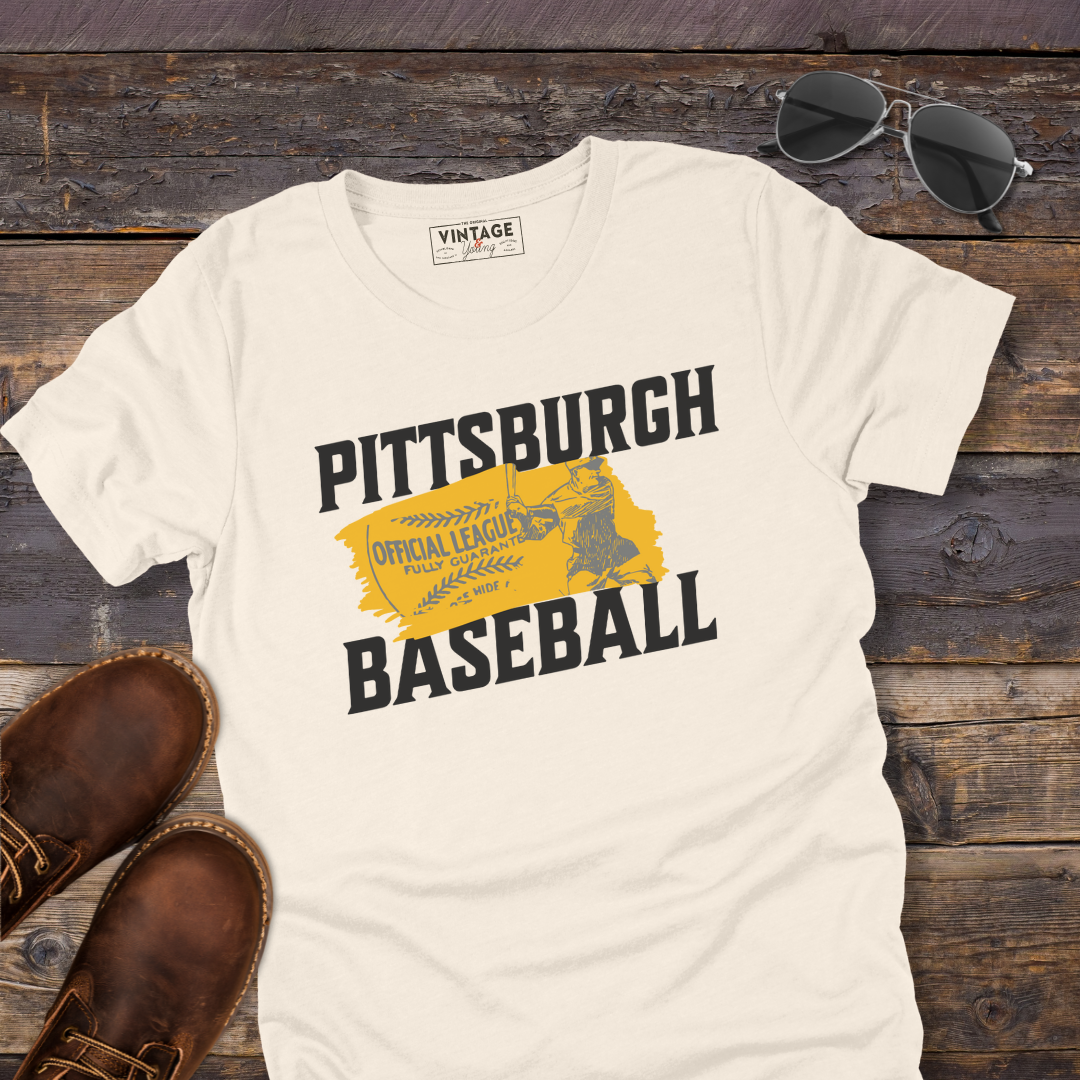 Pittsburgh Retro Baseball Tee