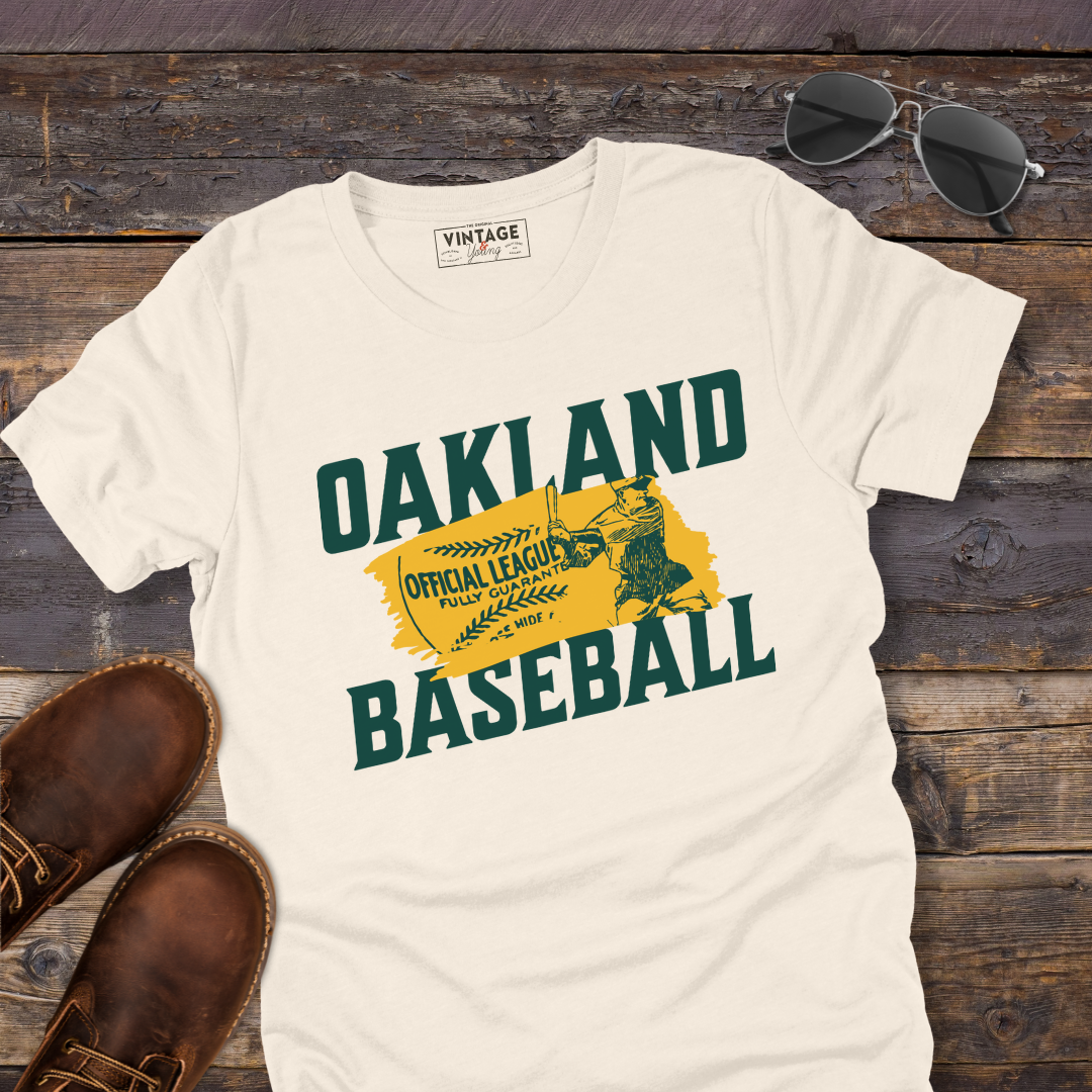 Oakland Retro Baseball Tee