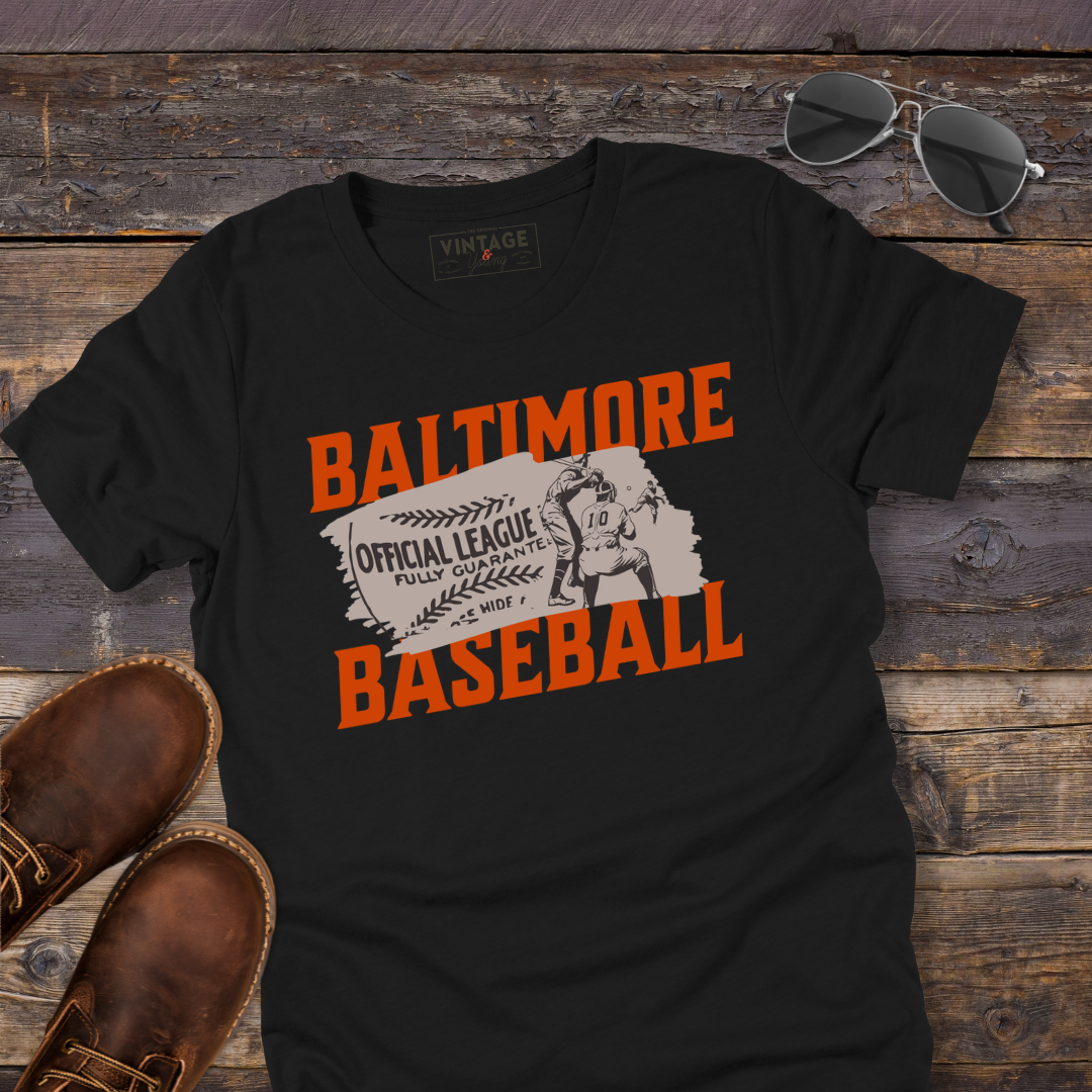 Baltimore Baseball Retro Tee