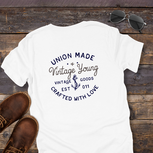 Union Made Script Tee