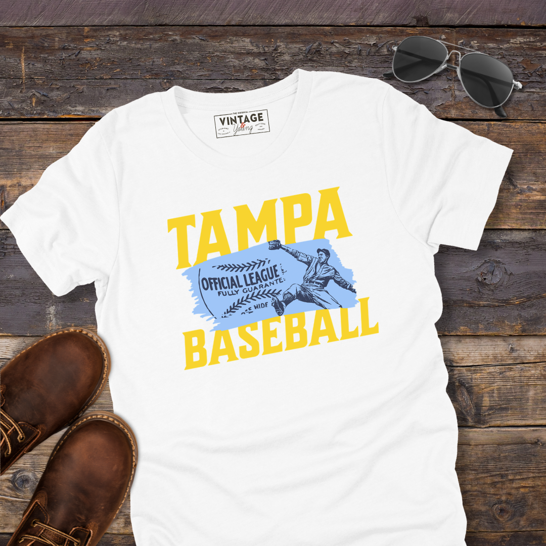 Tampa Baseball Retro Tee