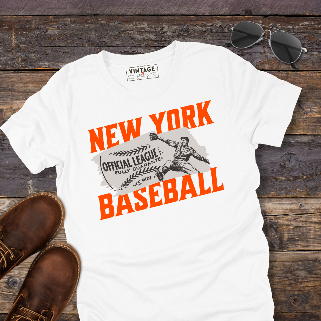 New York Retro Baseball Tee