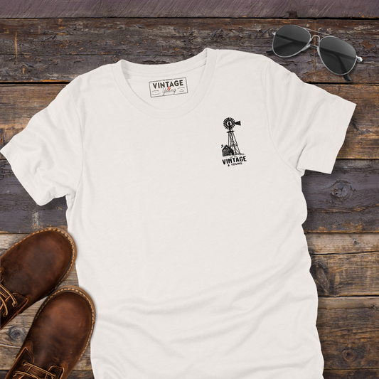 The Back Road Barn Tee (Backprint)