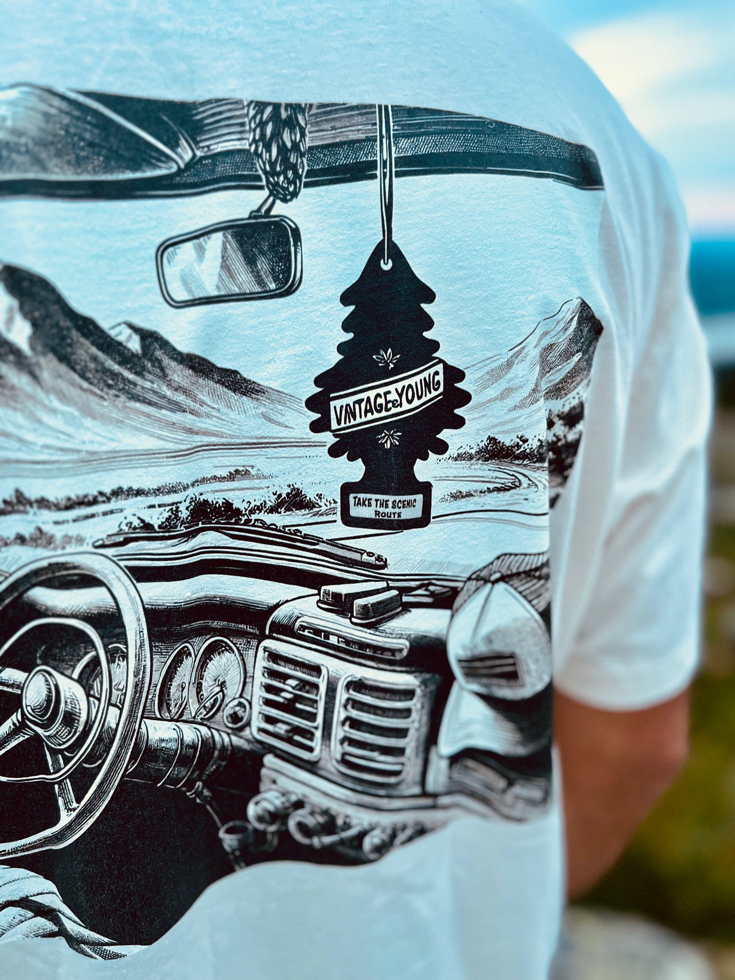 Take The Scenic Route Tee (BackPrint)